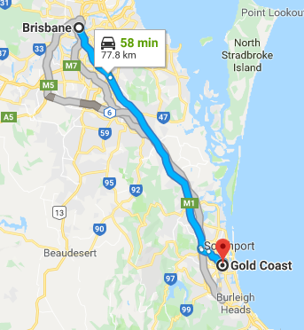 Brisbane to Gold Coast - Furniture Removal Moving